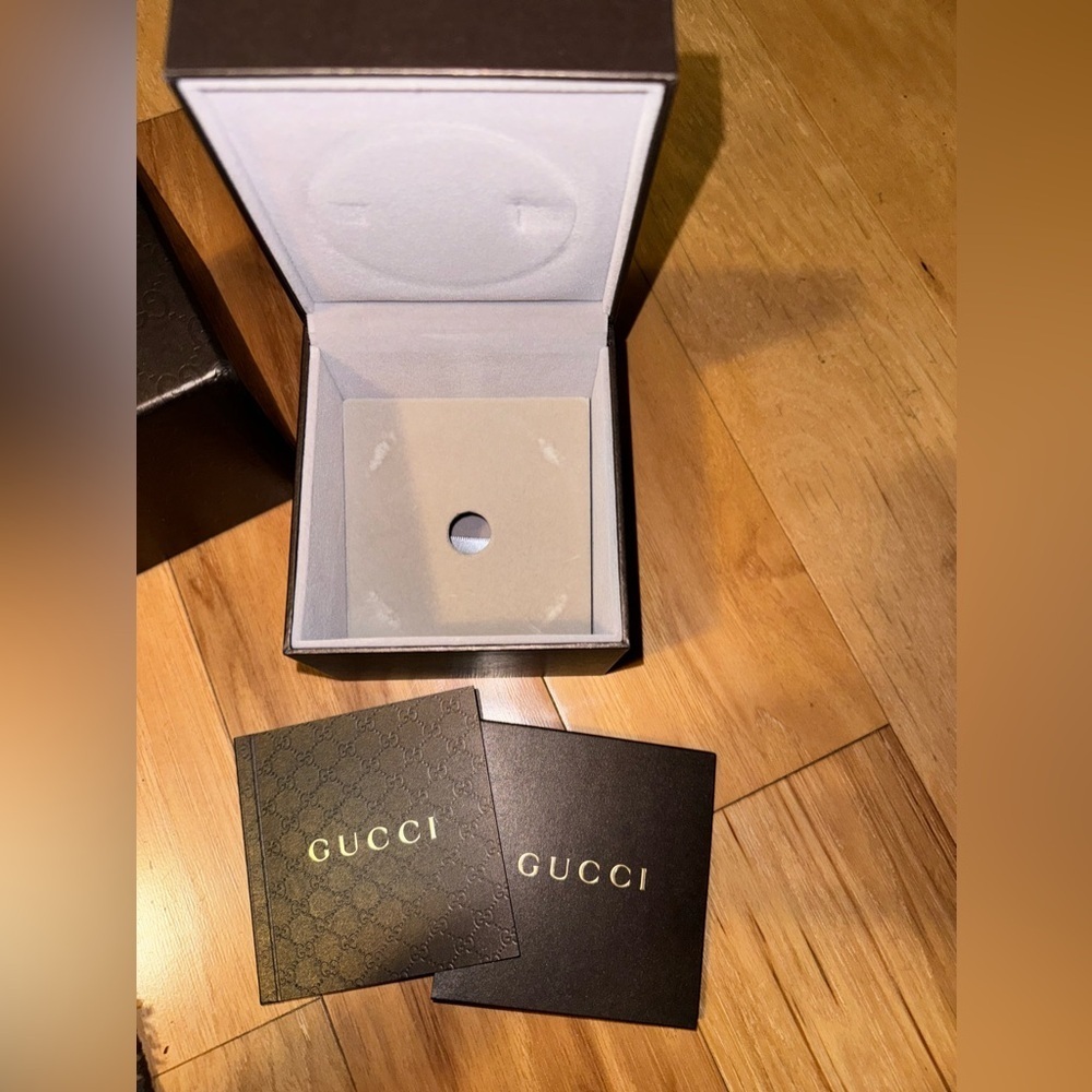 Authentic Gucci Table Clock Box - image 4